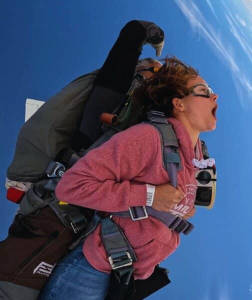Activité de saut en parachute à Tours