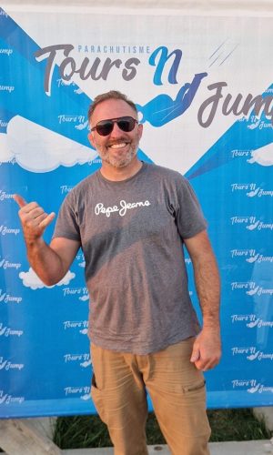 Photo Mathieu - gérant et moniteur